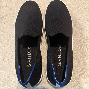 Rothy's - The Original Slip On Sneaker - Black - Size 10